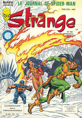 Strange #205 by rplass in Non-Marvel Publications