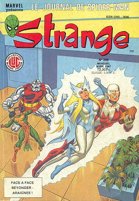 Strange #208 by rplass in Non-Marvel Publications