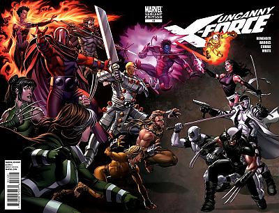 Uncanny X-Force #11 - Wraparound Variant by rplass in Uncanny X-Force
