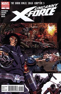 Uncanny X-Force #13 - Second Printing