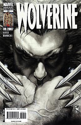 Wolverine v2 #55 - Black and White Variant by rplass in Wolverine (2003 series)