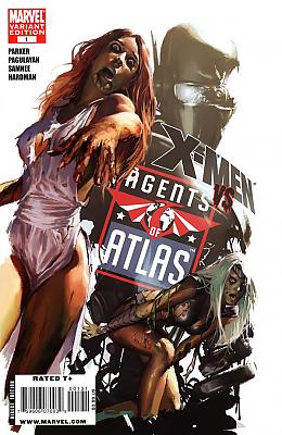 X-Men vs. Agents of Atlas #1 - Zombie Variant by rplass in X-Men - Misc